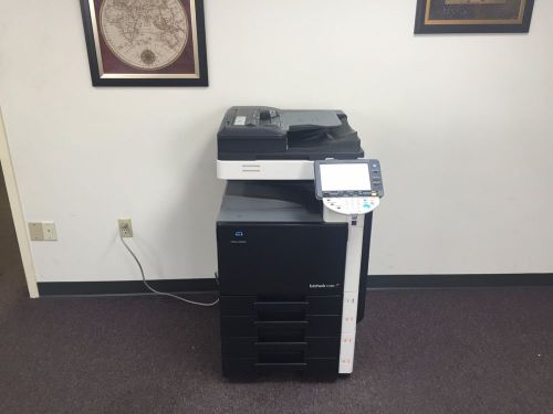 Konica bizhub c280 color copier machine network printer network scanner fiery for sale