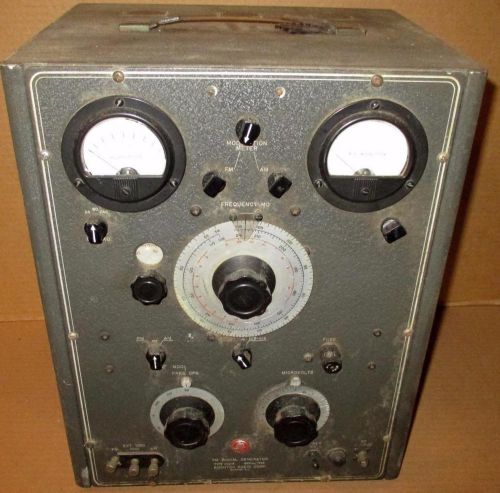 Vintage Boonton Radio FM Signal Generator Type 202-B Serial 1754 AS IS See Pic