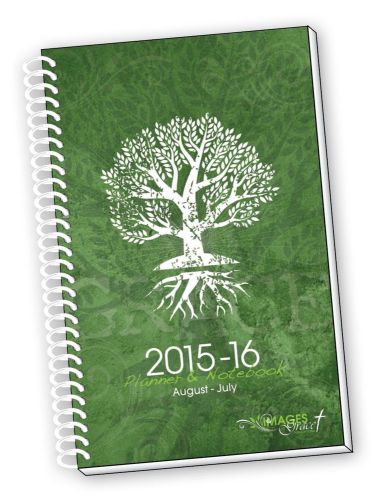 Images of grace christian daily planners 2015-16 august to july academic dail... for sale