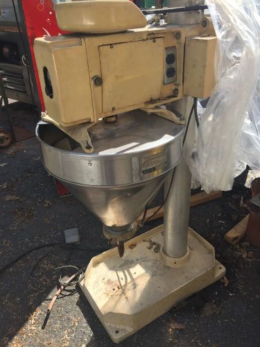 G. Diehl Mateer 31-A Post Mounted Power Auger Filler Unit with Stainless Cone