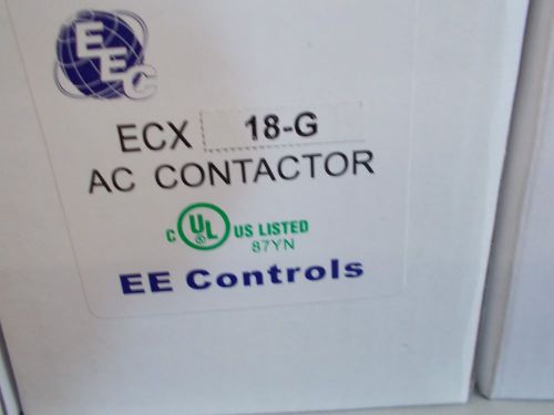EEC ECX18G  CONTACTOR 24VAC COIL  AEG
