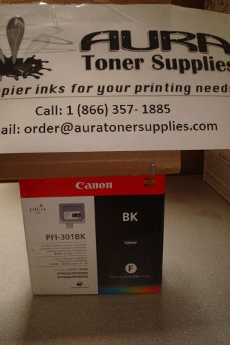 PFI-301BK 1486B001AA CANON INK TANK BLACK NEW IN THE BOX MORE AVAILABLE