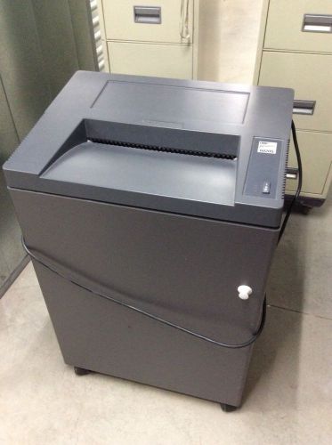 GBC SHREDMASTER 6020S STRIP CUT PRODUCTION OFFICE PAPER SHREDDER 16&#034; THROAT 1/4&#034;