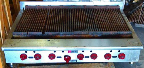 Wolf 8 burner acb47n 47&#039;&#039; gas charbroiler for sale