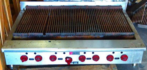Wolf 8 Burner ACB47N 47&#039;&#039; Gas Charbroiler