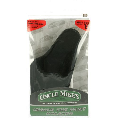 Uncle Mike&#039;s 89152 Inside The Pant Holster Size 15 Left Hand Black