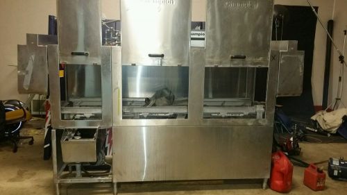Champion Commercial / Industrial Dishwasher, garbage disposal, tables, plus more
