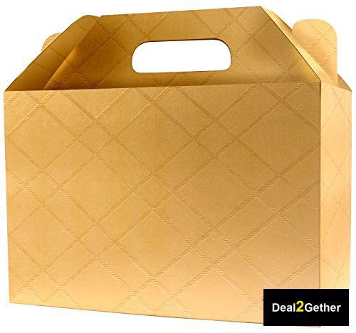 Case Boxes Decorative Durable Cardboard Stackable Eco Friendly Reusable Gold