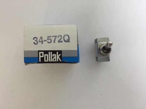 Pollak Toggle Switch, On-On Part No. 34-572Q
