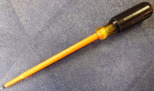 Klein 666-ins 8&#034; 1000v insulated no. 2 square-recess screwdriver, usa for sale