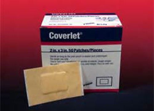 Brand New Box Of Coverlet 2in.x3in. 50 Patches #00340000