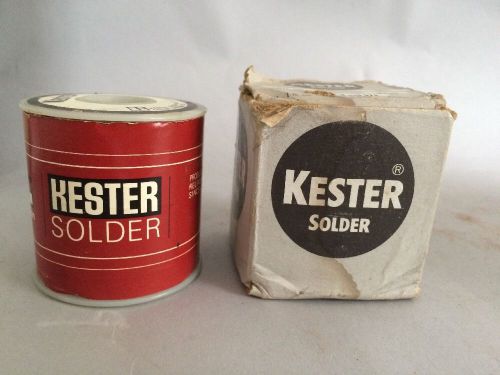 Vintage Kester Solder Wire Sn60 Dia.031 Rosin Flux, #66 Core! Nrfp!