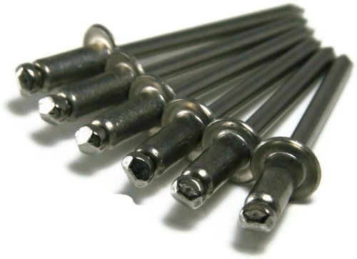 Pop rivet 18-8 stainless steel - 8-8, 1/4&#034; x 1/2&#034; gap (0.376 - 0.500) qty-100 for sale