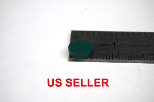 X2 n52 green epoxy 1/2x1/8 inch neodymium rare-earth disk magnets for sale