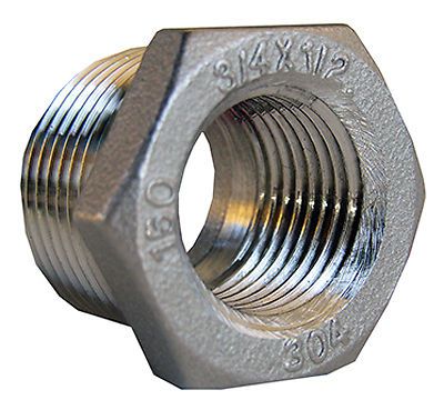 Larsen supply co., inc. - 3/4x1/2 ss hex bushing for sale