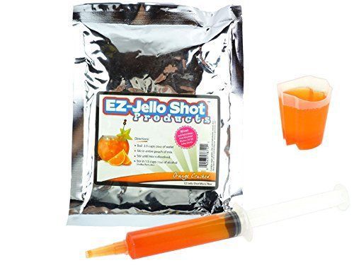 Ez-jello shot mix orange crushed for sale