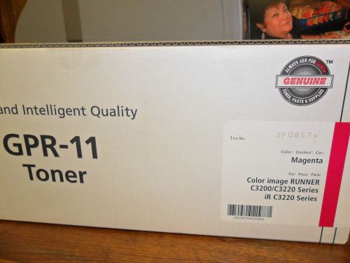 CANON GPR11 Magenta toner stk#7627A001AA ColorImageRunner C3200-20 Yields:25K