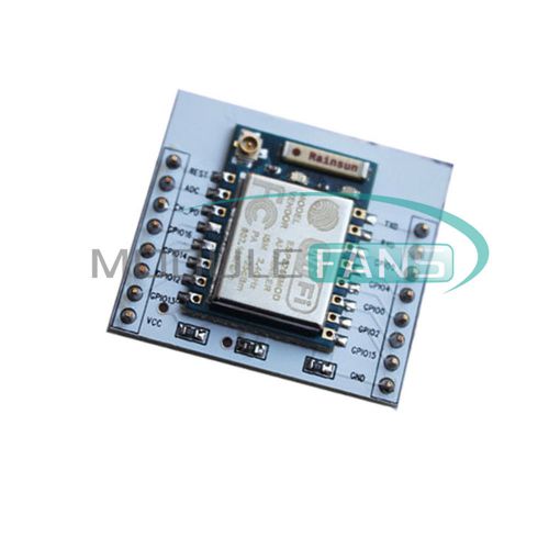 ESP8266 ESP-07 Remote Serial Port WIFI Module with IO Adapter Plate Expansion M