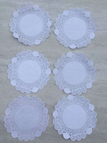 50 Royal Paper Lace Doilies 6&#034; Wedding Shower Party Gift Supply