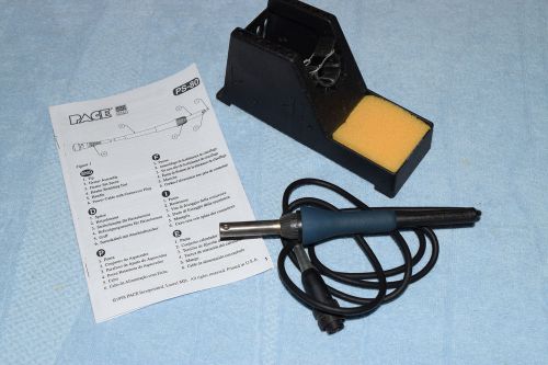 PACE SensaTemp II PS80 Sodr Pen Solder Iron w/ stand, sponge, &amp; manual