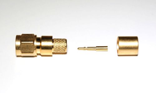 1x *NEW* Johnson/Emerson 142-0435-001 Straight SMA Male Connector for LMR-240