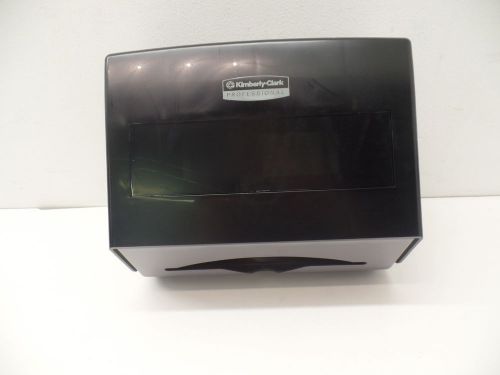 Scottfold Compact Paper Towel Dispenser 09215, Small Towel Dispenser, Black