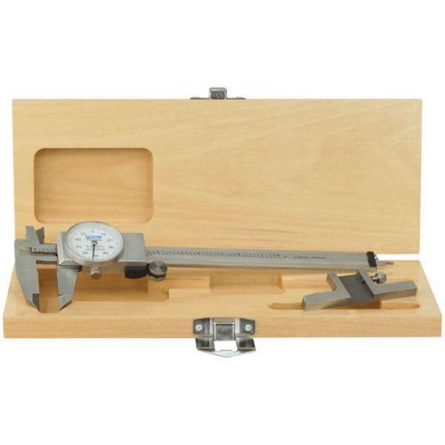 FOWLER or Shockpro Dial Cial Caliper&amp;Depth Attachment Combo Wooden Case