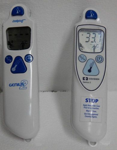 Covidien genius 2 tympanic thermometer lot of 2 for sale