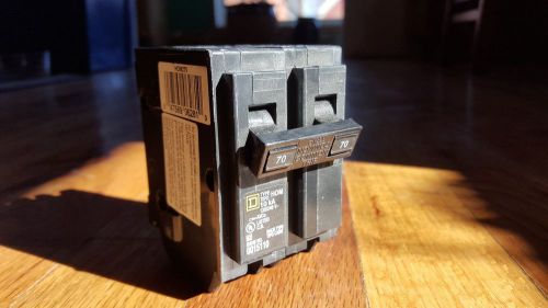 Square d homeline 70-amp double-pole circuit breaker for sale