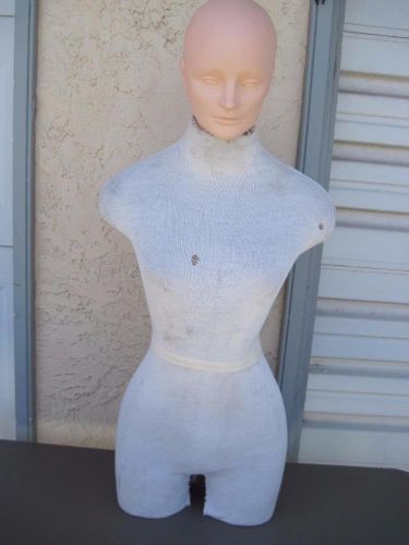 Vintage Female Mannequin from &#039;The Gap&#039; Female Torso with Head Face Butt
