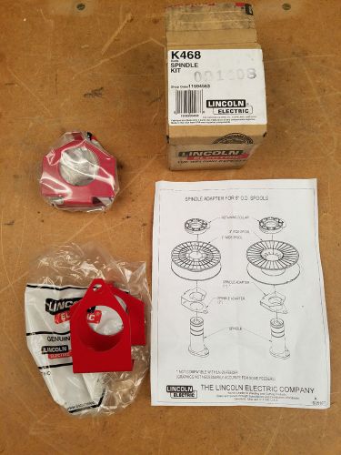 LINCOLN  ELECTRIC K468 8&#034; SPOOL ADAPTER TO 2&#034; SPOOLS MIG WELDERS