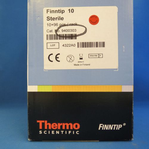 Thermo Scientific Finntip 10 Pipette Tips # 9400303 10 Racks of 96 Pipet