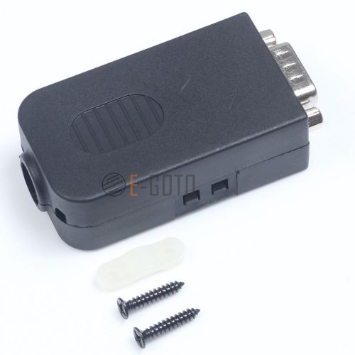 VGA3+9 Nut Type Connector Precise HDB15 9Pin Male Adapter Terminal Module