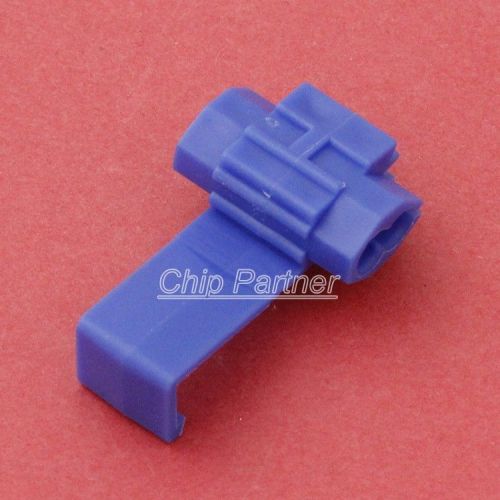 50pcs Anti-Flaming Terminal Blue Lossless Sub Connector for 18-14mm2 Cable