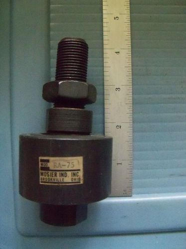 Mosier ra-75 cylinder rod self alignment coupler with stud 3/4-16 for sale