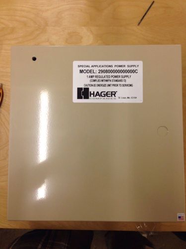 Hager 2908 1amp Power Supply Selectable 12/24v