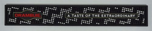 NEW Drambuie Liqueur Rubber Spill Rail Rubber Bar Mat Runner 23 1/2&#034;