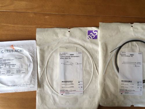 NEW LOT OF 3 GYRUS ACMI AND COOK MEDICAL STENT