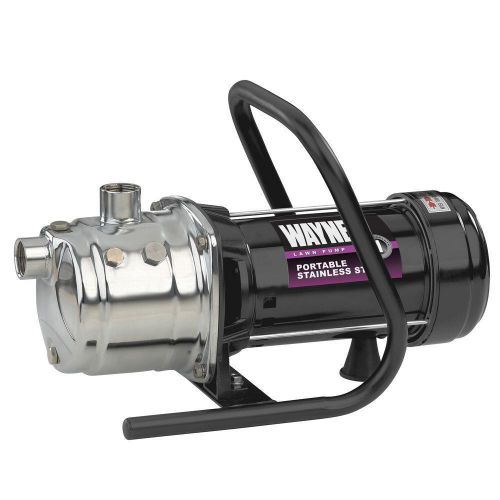 Wayne PLS100 1 HP Stainless Steel Portable Lawn-Sprinkler Pump