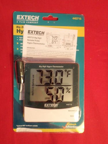 Extech 445715 big digit hygro-thermometer for sale
