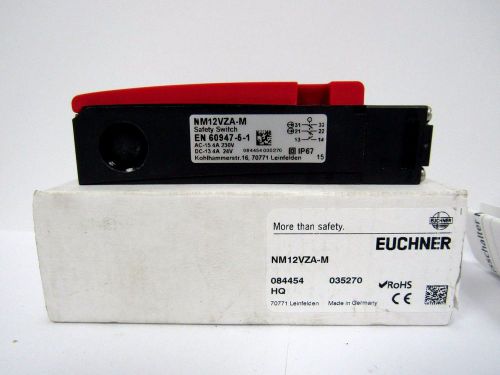 Euchner safety switch nm12vza-m new in box for sale