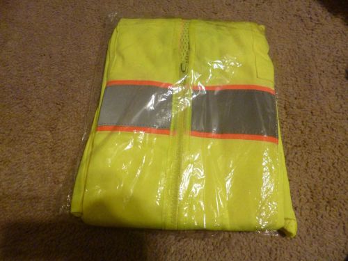 SAFETY VEST LIME COLOR HIGH VISIBILITY REFLECTORS CLASS II SIZE  XX LARGE
