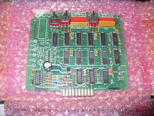 Westronics 379 Speed Drive Chart Card, CB100118-01, Rev. E, New