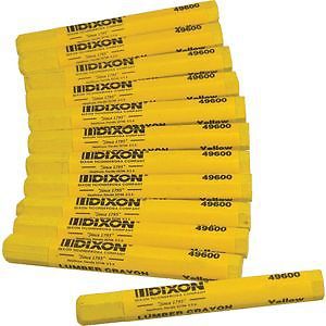 CRAYON,DIXON 496 YELLOW