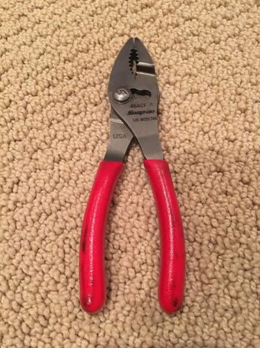 Snap On Cushion Grip Handle Slip Joint Pliers - Ships Free N Fast!
