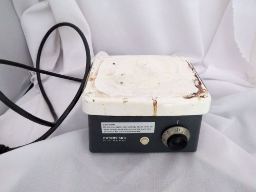 Corning PC-35 laboratory hot plate, shows much wear, works