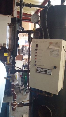 10 hp columbia 2007 model ct high pressure gas fired steam boiler for sale
