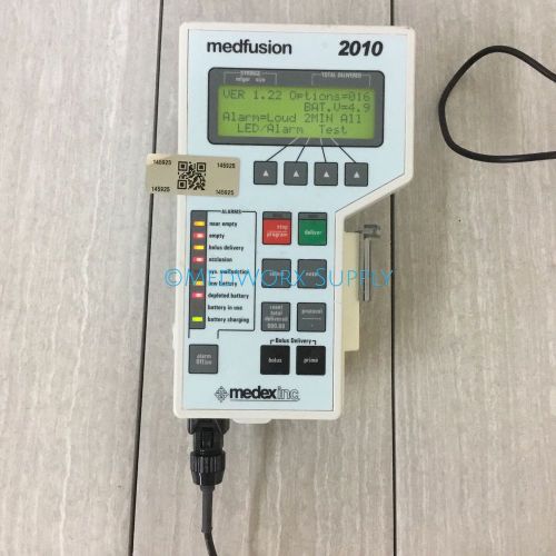 Medex Medfusion 2010 Infuse System Syringe Automatic Pump Infusor 145925