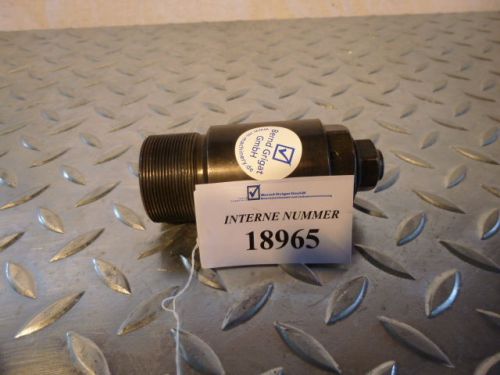 Shut off nozzle Dia.  25 mm, SN. 31020, M 45 x 2 left Arburg Hydronica 90