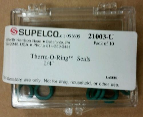 Therm-O-Ring™ Inlet Liner O-Ring I.D. 0.250 in., pkg of 10 ea